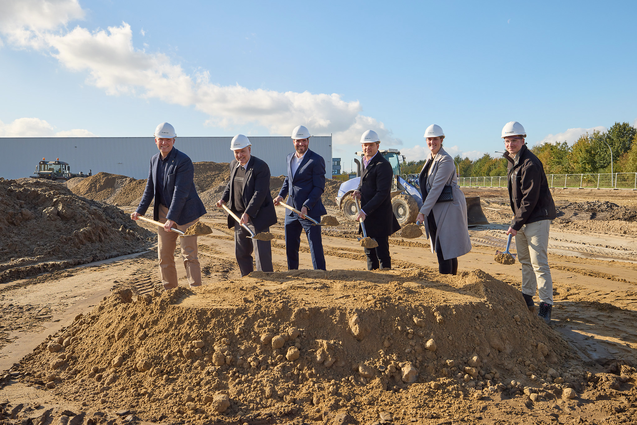 Gruppenfoto Groundbreaking Neu Wulmstorf